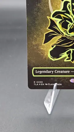 Aang, Swift Savior (Borderless) (Neon Ink Foil) Avatar: The Last Airbender MTG - Image 5