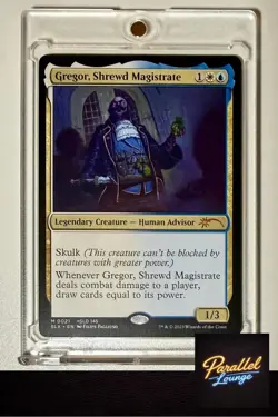 Gregor, Shrewd Magistrate - MYTHIC #21 SLX Magic the Gathering MTG - Image 1