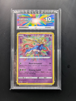 Zacian 082/185 Amazing Rare Pokemon Vivid Voltage - ACE 10 - Image 1