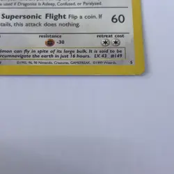 Dragonite No.5 WOTC Black Star Promo Pokemon Card! - Image 4