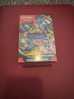 Pokemon TCG Scarlet & Violet Phantasmal Flames Booster Bundle Sealed - Image 1