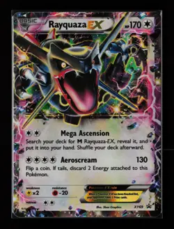 Rayquaza EX (Shiny) XY69 Holo XY Promos Pokemon Card - Image 1