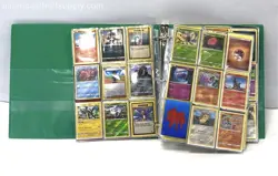 Detective Pikachu Gold Pikachu + Large Pokemon Card Lot w/ 3 Binders Modern TCG - Image 2