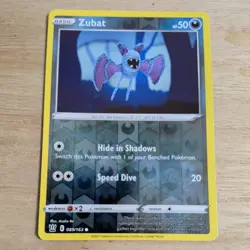ZUBAT 089/163 POKEMON CARD (BATTLE STYLES SET) REVERSE HOLO - Image 2