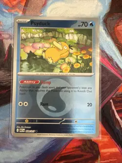 Pokemon TCG - Ascended Heroes Psyduck 039/217 - Water Energy Reverse Holo [NM] - Image 1