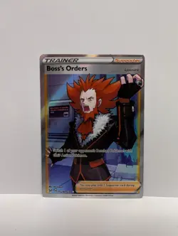 Pokemon Boss's Orders TG24/TG30 Lost Origin Trainer-Supporter Full Art Holo - Image 1