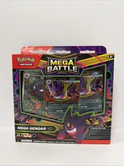 Pokemon TCG - Mega Gengar EX Battle Deck - Factory Sealed Brand New - Haunter IR - Image 1