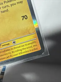 Pokemon Iono's Kilowattrel 182 SVP Black Star Promo Scarlet Violet Holo Stamped - Image 4