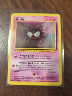 pokemon tcg ghastly 50/102 - Image 1
