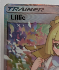 Pokemon Lillie Trainer 151/156 2018 TCG Ultra Prism Full Art LP/MP - Image 2