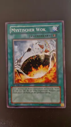 yu-gi-oh! Sammelkarte Deutsch Mystische Wok 1. Auflage AST-DE036 - Image 1