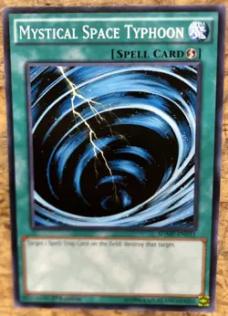 Mystical Space Typhoon - SDMP-EN031 - Common - 1st Edition NM YuGiOh! Master of - Image 1