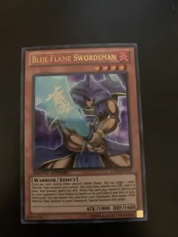 Yu-Gi-Oh Blue Flame Swordsman LC04-EN001 Ultra Rare Limited Edition - Image 1