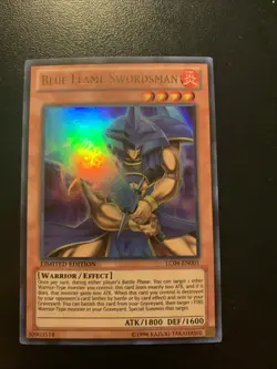 Yu-Gi-Oh Blue Flame Swordsman LC04-EN001 Ultra Rare Limited Edition - Image 2