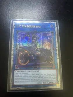 YuGiOh! I:P Masquerena 1st Edition (Quarter Century Secret Rare) RA02-EN042 - Image 1