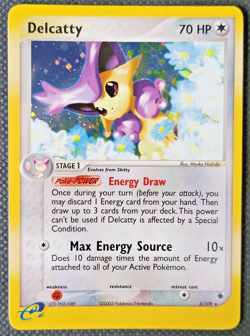 Pokemon Card - Delcatty - Ex Ruby & Sapphire - Holo Rare - 5/109 - NM - Image 1