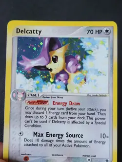 Pokemon Card - Delcatty - Ex Ruby & Sapphire - Holo Rare - 5/109 - NM - Image 3