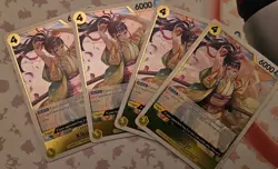 Kikunojo OP06-104 One Piece Wings Of The Captain English Playset x4! - Image 1