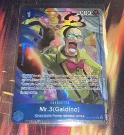 One Piece Mr.3(Galdino) OP09-056 Premium Booster The Best Vol 2 NM - Image 1