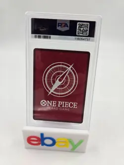 2023 One Piece Monkey D. Luffy #ST10-002 Foil The Three Captains PSA 9 - Image 2