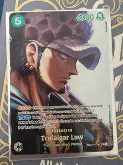 ONE PIECE TCG Trafalgar Law (SP) OP01-047 Kingdoms of Intrigue Foil - Image 1