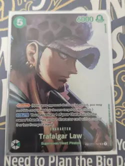 ONE PIECE TCG Trafalgar Law (SP) OP01-047 Kingdoms of Intrigue Foil - Image 2