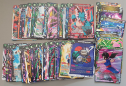 LOT DE 102 CARTES DRAGON BALL SUPER CARD GAME QUELQUES FOIL - Image 1