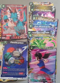 LOT DE 102 CARTES DRAGON BALL SUPER CARD GAME QUELQUES FOIL - Image 2