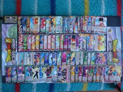 LOT 90 CARTES DRAGON BALL SUPER CARD GAME EN BT25 Full Set (C, UC) NEUF. - Image 1