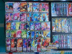 LOT 98 CARTES DRAGON BALL SUPER CARD GAME EN BT10 Full Set (C, UC) NEUF - Image 2