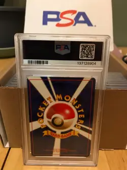 Dark Charizard Team Rocket Holo With Swirl Japanese PSA 5 - Image 3
