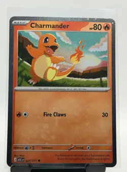 Charmander ASC 020/217 Cosmos Holo Promo Ascended Hero’s Pokemon Card TCG NM - Image 1