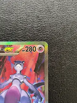 Team Rocket's Mewtwo ex SAR 125/098 Glory of Team Rocket Pokemon Card Japanese - Image 3