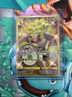 Pokemon TCG Rillaboom Darkness Ablaze Holo Card 197/189 Secret Rare NM/M - Image 1
