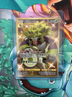 Pokemon TCG Rillaboom Darkness Ablaze Holo Card 197/189 Secret Rare NM/M - Image 3