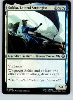 Sokka, Lateral Strategist (FOIL) - TLA - 241 - MTG - Image 1