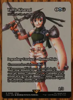 MTG Yuffie Kisaragi Magic The Gathering Final Fantasy Through the Ages NM/Mint - Image 1