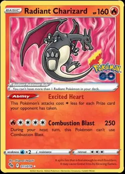 Pokemon GO Cards - Pick your Card, Charizard, Pikachu + PSA 6 Mewtwo ALT ART - Image 2