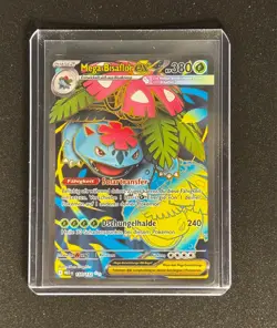Pokemon Mega-Bisaflor EX 155/132 Mega Entwicklungen Full Art Deutsch NM - Image 1