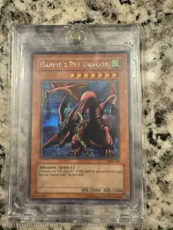 YuGiOh Harpie's Pet Dragon FMR-002 Prismatic Secret Rare - Image 3