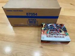 SEALED CASE! 12x Yu-Gi-Oh! Burst Protocol Booster Box PRESALE 2/6 - Image 2
