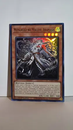 Yu-Gi-Oh! Mitsurugi No Mikoto Aramasa ALIN-EN090 Alliance Insight 1st Edition NM - Image 1