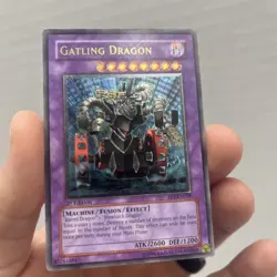 Yugioh Gatling Dragon FET-EN035 Ultimate Rare 1st Edition - Image 1