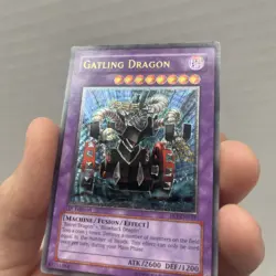 Yugioh Gatling Dragon FET-EN035 Ultimate Rare 1st Edition - Image 2