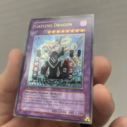 Yugioh Gatling Dragon FET-EN035 Ultimate Rare 1st Edition - Image 3
