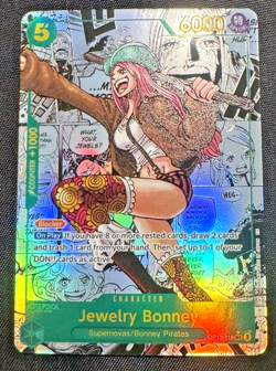 2025 One Piece Legacy of the Master Jewelry Bonney Manga Art SP #OP12-118. - Image 2