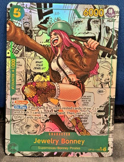 2025 One Piece Legacy of the Master Jewelry Bonney Manga Art SP #OP12-118. - Image 3