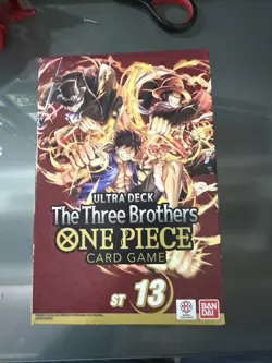 One Piece TCG The Three Brothers Ultra deck St13 St-13 *SEALED* - Image 1