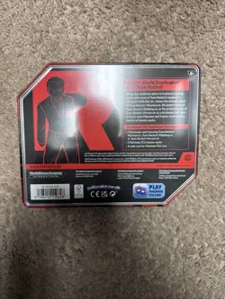Pokemon TCG Team Rocket Mewtwo Ex Tin 5 Booster Packs + Promo - New Sealed - Image 2