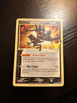 Pokemon TCG Black Star Promos Greninja Card #SWSH144 Near Mint Condition - Image 1